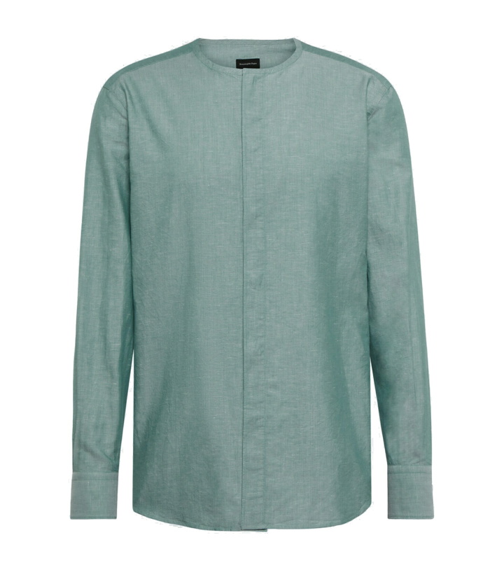 Photo: Zegna - Cotton and linen shirt