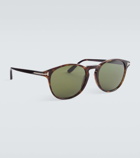 Tom Ford Lewis round sunglasses