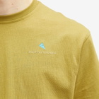 Klättermusen Men's Root Logo T-Shirt in Meadow Green