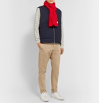 A.P.C. - Ribbed Wool Scarf - Red