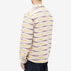 Dickies Men's Falkville Geometric Flannel Shirt in Ecru