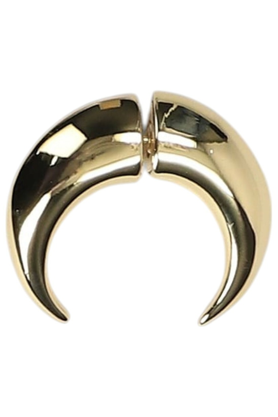 Photo: Marine Serre In Gold Metal Alloy