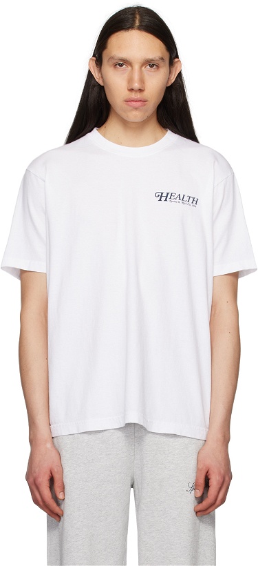 Photo: Sporty & Rich White 'Health' T-Shirt