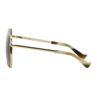 Grey Ant Gold Megalast Sunglasses