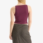 Good American Women's Weightless Scuba Sleeveless Tank in Fig