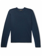 Rag & Bone - Harvey Cotton-Blend Sweater - Blue
