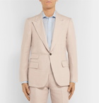 Kingsman - Beige Slim-Fit Linen Suit Jacket - Beige