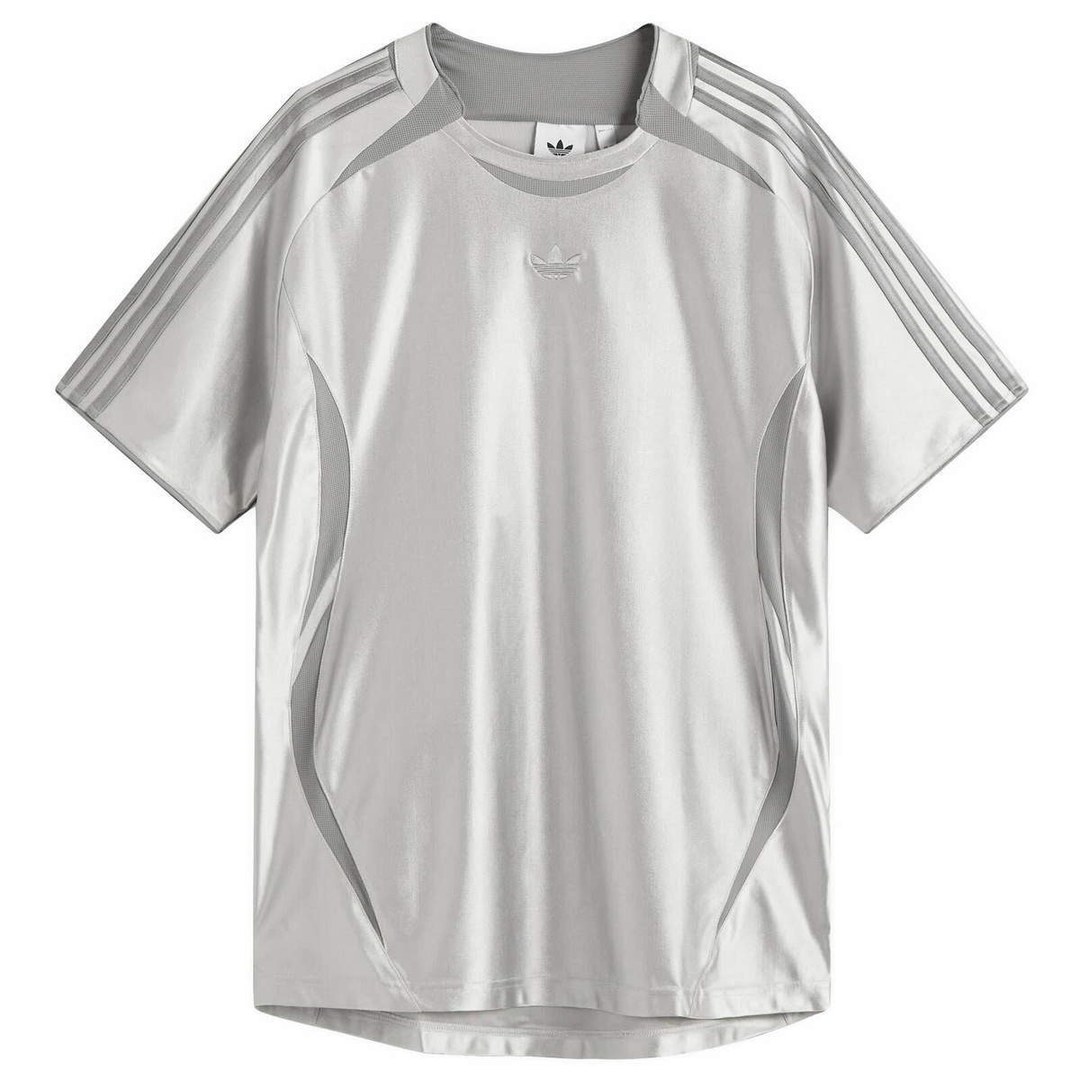 Adidas x POP Tech T-Shirt in Wonder White/Grey adidas