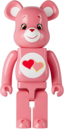 MEDICOM TOY Pink Care Bears 'Love-A-Lot Bear' 1000% Bearbrick