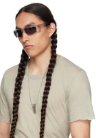 Rick Owens Transparent Rick Sunglasses