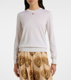 Dolce&Gabbana DG cashmere and silk sweater