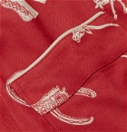 RRL - Printed Woven Pyjama Set - Red