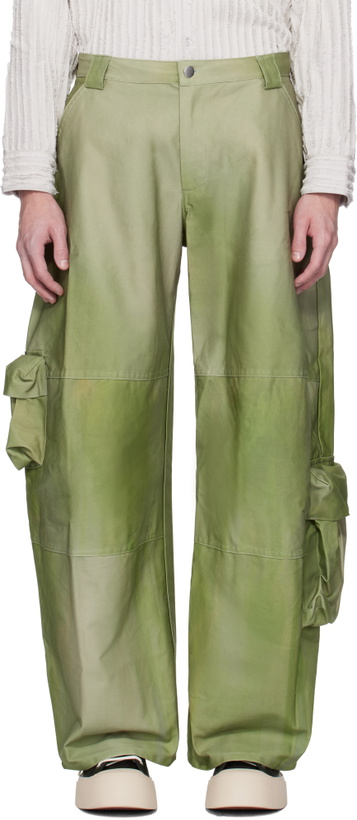 Photo: Collina Strada Green Lawn Cargo Pants