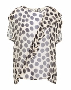 Alessia Santi Womens Top in Beige