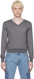 Maryam Nassir Zadeh Grey Renato Sweater