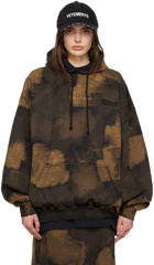 VETEMENTS Black Bleached Hoodie