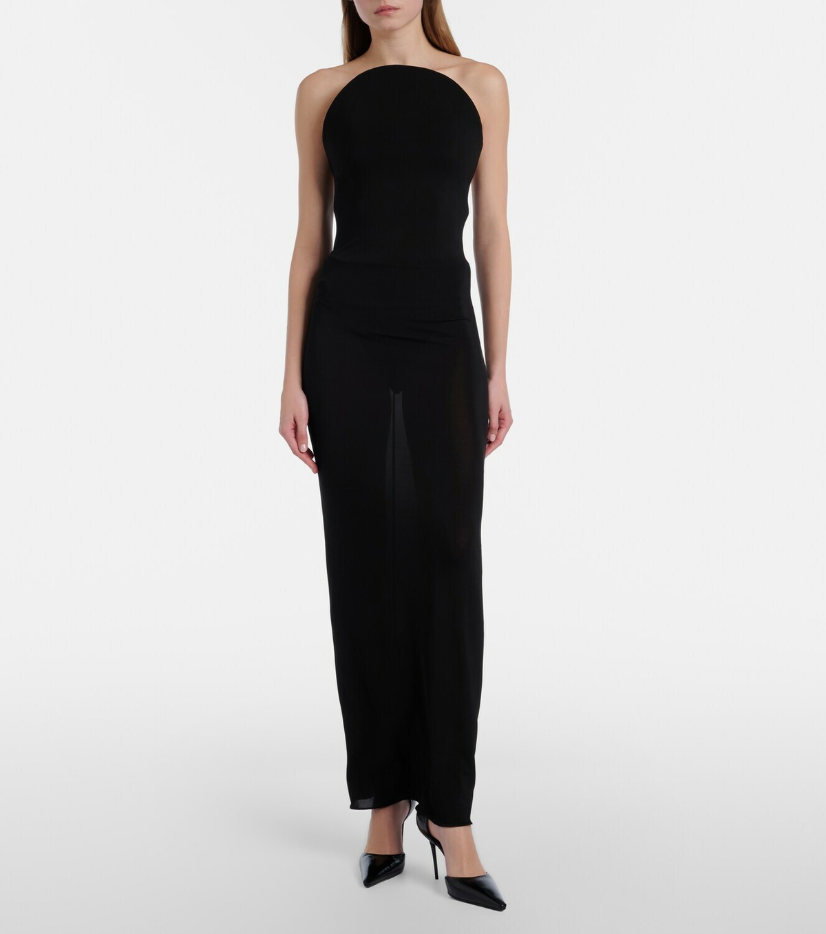 Alaïa Sheer jersey cocktail dress