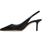 Jimmy Choo Black Love Sling Back 65 Heels