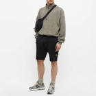 Stone Island Men's Garment Dyed Sweat Short in Black