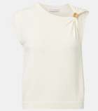 Altuzarra Asymmetrical jersey top