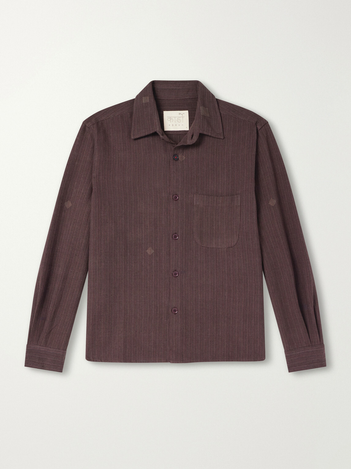 Kardo - Luis Cotton Shirt - Brown