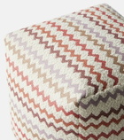 Missoni Capri Zigzag bouclé pouf
