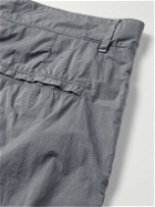 Givenchy - Straight-Leg Reflective Shell Cargo Shorts - Gray