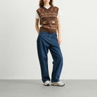 House Of Sunny Women's Duck Knit Vest in Tobacco
