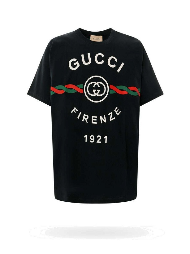 Photo: Gucci   T Shirt Blue   Mens
