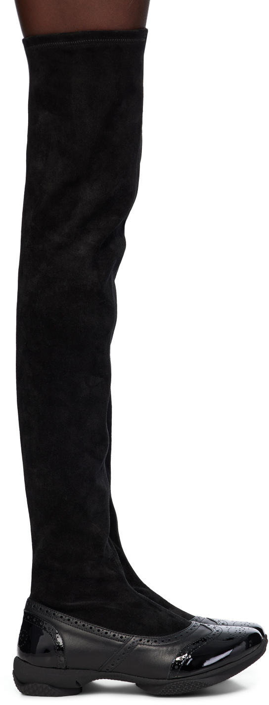 Kiko Kostadinov Black Ribbon High Boots Kiko Kostadinov Kiko Kostadinov Black Ribbon High Boots Kiko Kostadinov