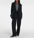 Polo Ralph Lauren High-rise wool-blend straight pants