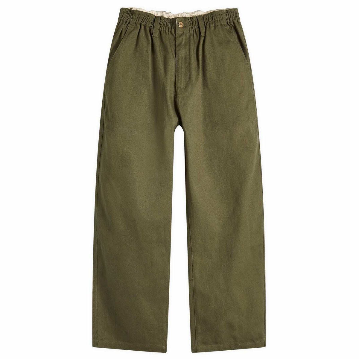 Butter Goods Men's Wide Leg Pants in Army Butter Goods