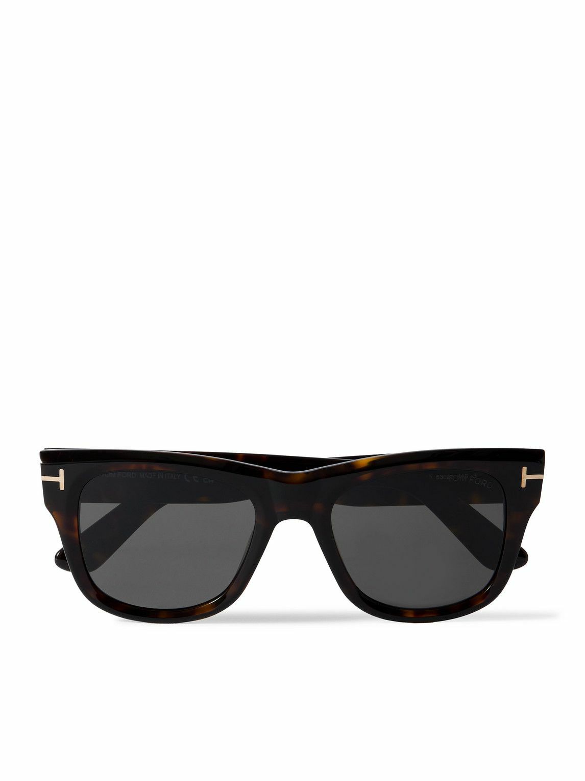 TOM FORD - Finn D-Frame Tortoiseshell Acetate Sunglasses TOM  display picture 3