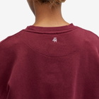 4th & Reckless Women's Charli Logo Sweatshirt in Burgundy