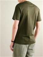 Loro Piana - Cotton-Jersey T-Shirt - Green