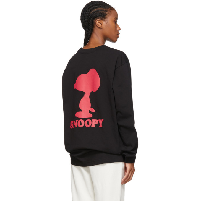 Marc Jacobs Black Peanuts Edition Snoopy Long Sleeve T-Shirt Marc