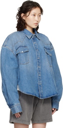 VETEMENTS Blue Cowboy Denim Shirt