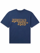 Neighborhood - Slim-Fit Logo-Print Cotton-Jersey T-Shirt - Blue