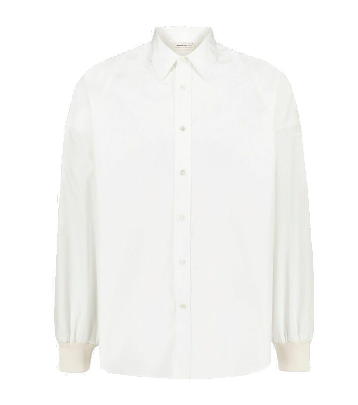 Photo: Alexander McQueen Long-sleeved cotton shirt