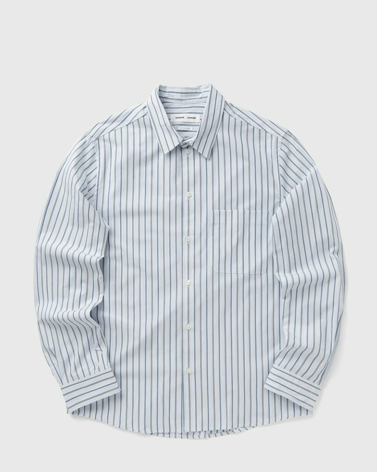 Samsøe & Samsøe SARYAN J SHIRT White Mens Longsleefe