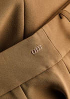 Odd Muse The Ultimate Muse Striped Brushed-knit Mini Skirt Olive