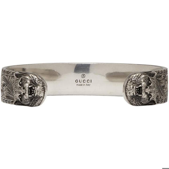 Photo: Gucci Silver Feline Bracelet