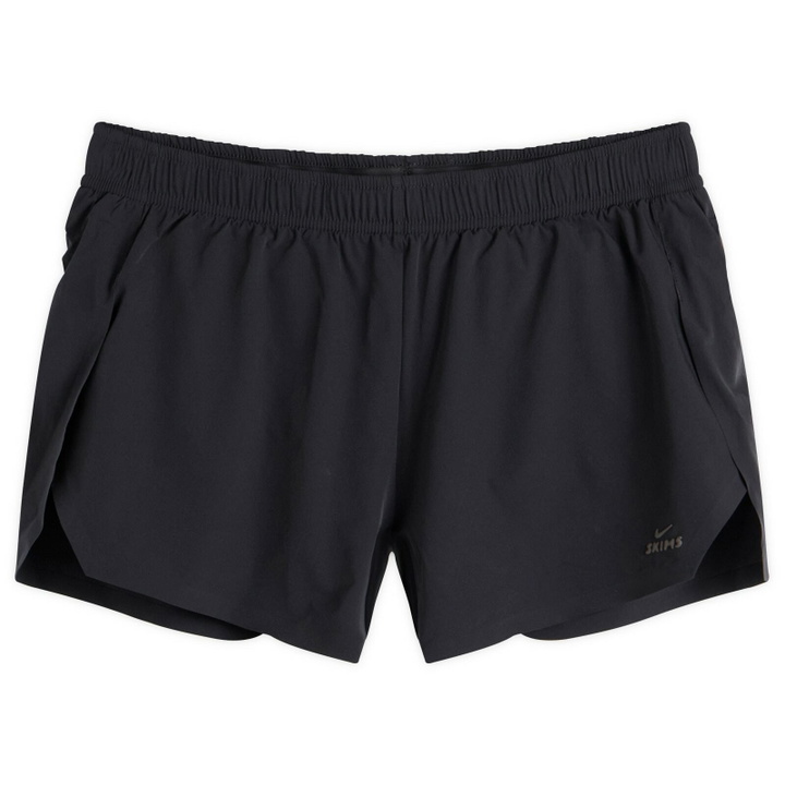 Photo: Nike Women's x SKIMS Stretch Nylon Runner Short in Obsidian