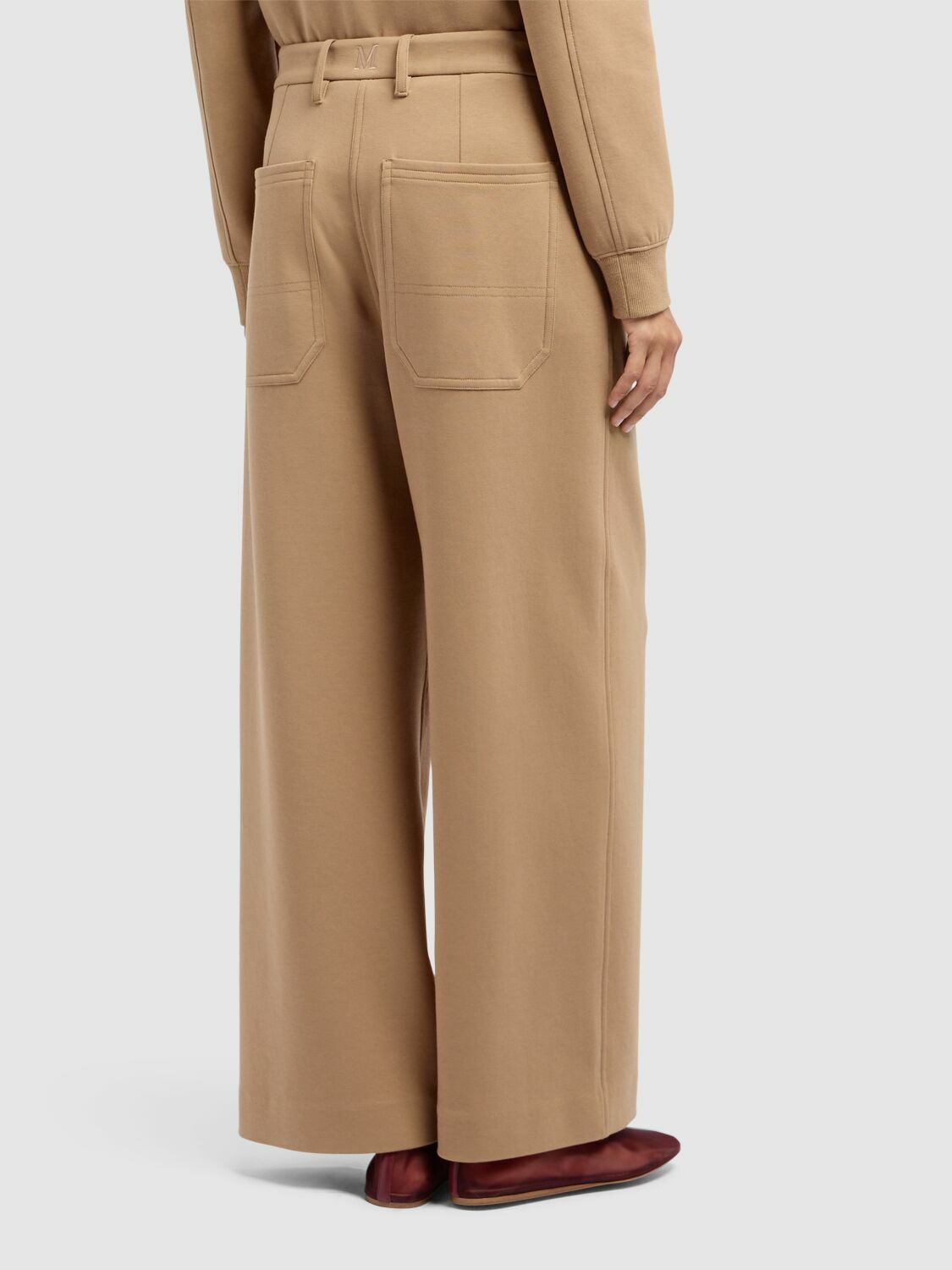 パンツ S Max Mara S Max Mara Trousers Camel Women's S Max Mara Carmen stretch wool pants 2429136053600
