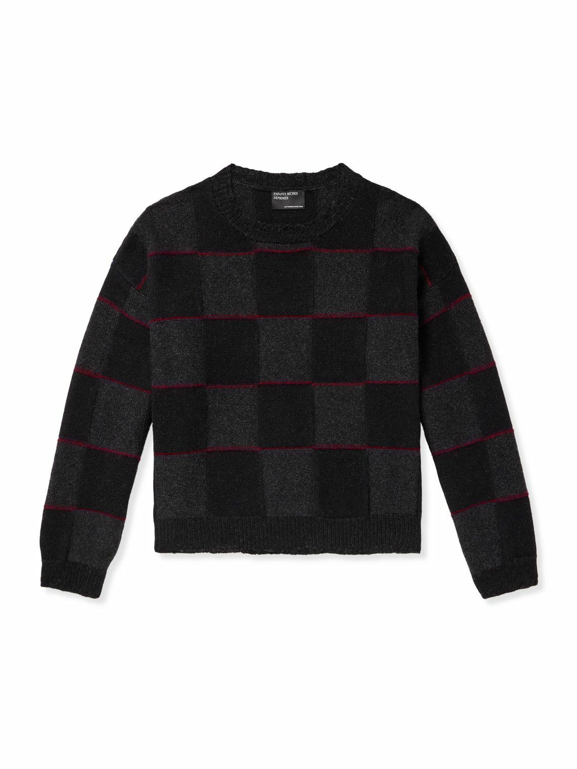 checkered-logo-zipped-hoodie-