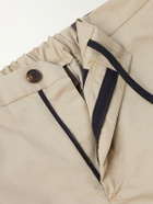 Slowear - Tapered Woven Suit Trousers - Neutrals