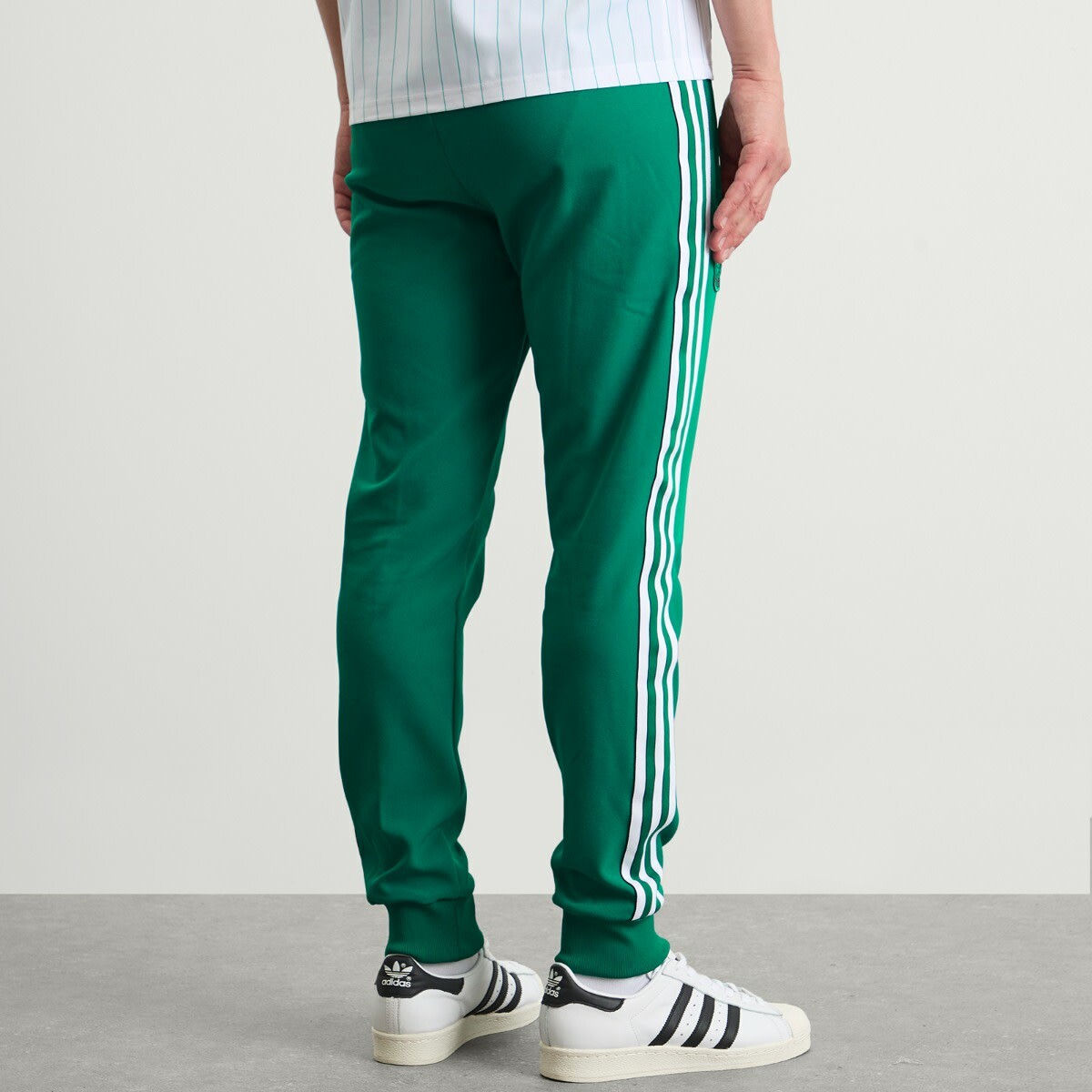 Adidas Liverpool FC Icon Track Pant in Sea Green