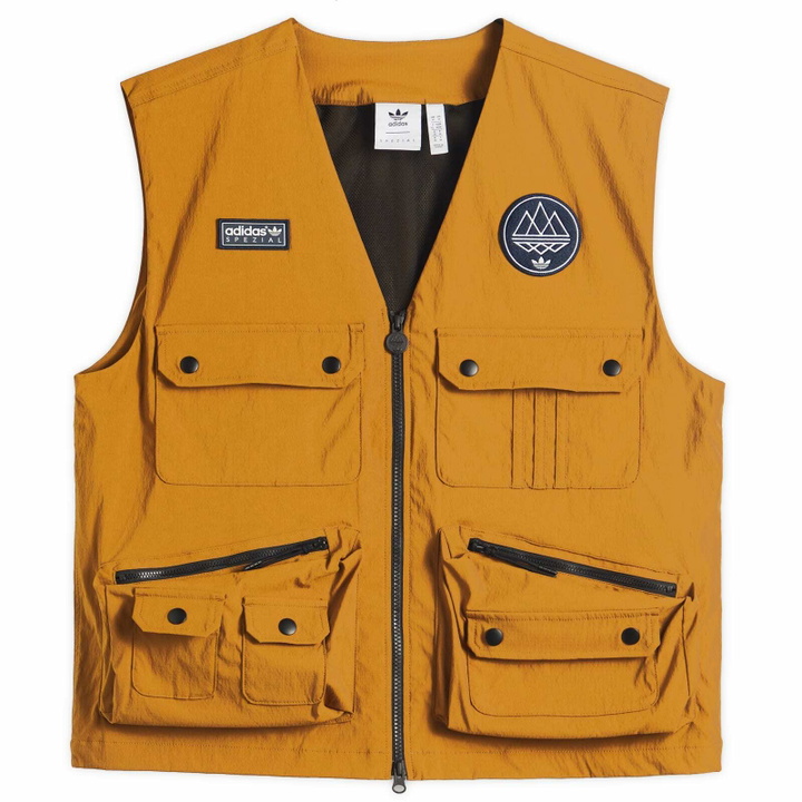Photo: Adidas Men's Wardour SPZL Vest in Bronze Strata