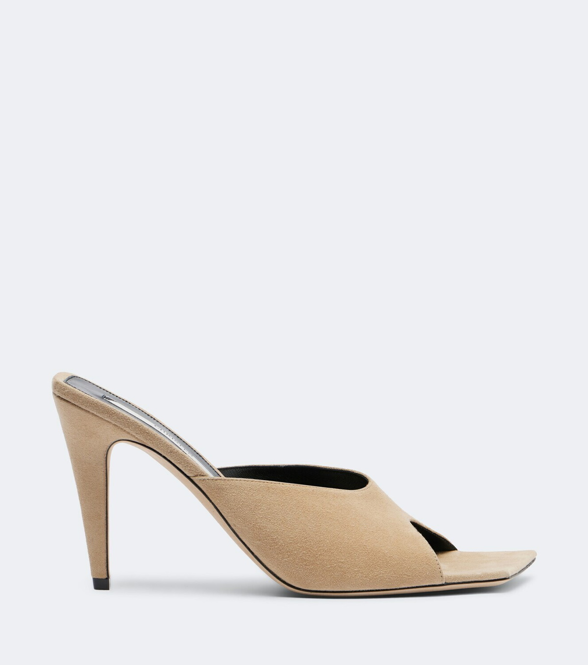 Christen Edge suede mules
