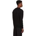 Comme des Garcons Homme Black Multifabric Sweater